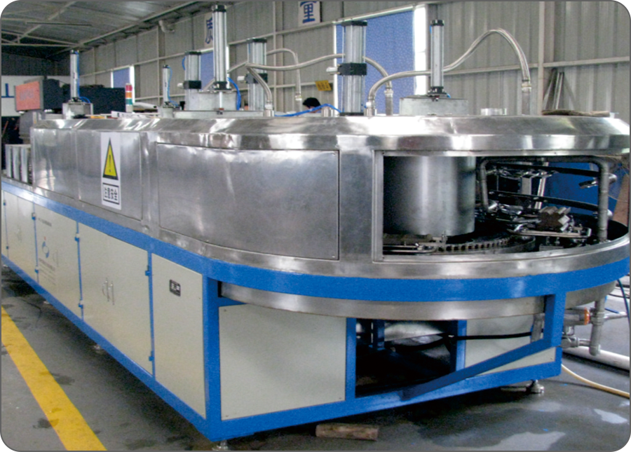 全自动喷淋清洗烘干机